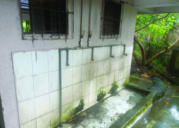 कामोठे स्मशानातील अंत्यविधीला कोरड