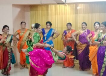 ‘नाच ग घुमा’चा आवाज घुमला ; गणरायासमोर मंगळागौरीचा जागर