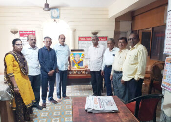 जिल्हा ग्रंथालयात वाचन प्रेरणा दिन