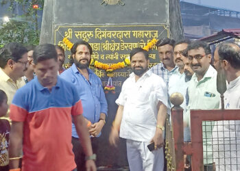 पोलादपूरात ढाल तलवार चिन्हाचे स्वागत