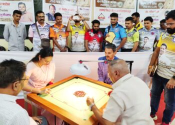 अलिबागेत कॅरम स्पर्धेला प्रतिसाद