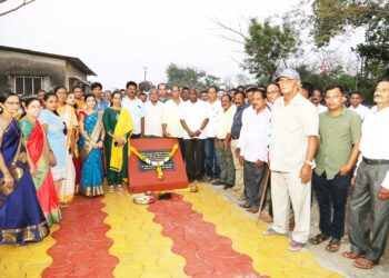 विकासाचे मॉडेल वेश्‍वी ग्रामपंचायत; पाच कोटी रुपयांची विकास कामे केली