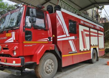 अखेर माणगावात अग्निशमन वाहन दाखल