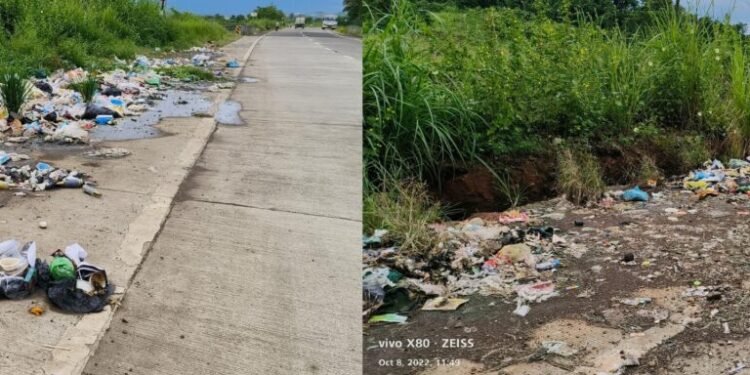 माणगावात स्वच्छतेचा बोजावरा; मोर्बा रस्त्यावर कचर्‍याची दुर्गंधी