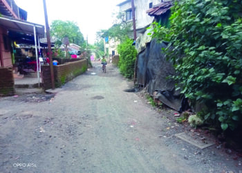 टाकी गावाच्या रस्त्याची दुरवस्था