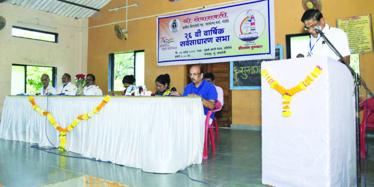 श्रीसेवाशक्ती पतसंस्थेची वार्षिक सर्वसाधारण सभा
