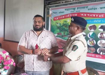 वन्यजीव सप्ताहा निमित्त विद्यार्थ्यांना  मार्गदर्शन