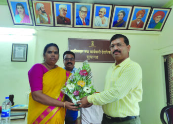 उत्तम कुंभार पाली सुधागडचे नवे तहसीलदार