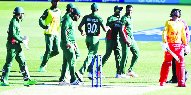 बांगलादेशची झिम्बाब्वेवर मात