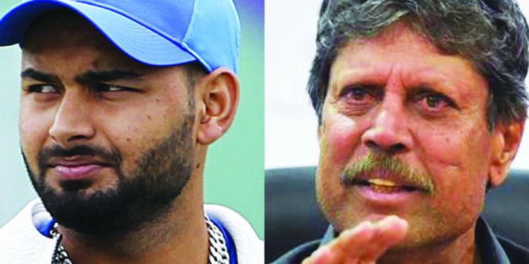 कार्तिक नको, पंतला संधी द्या – कपिल देव