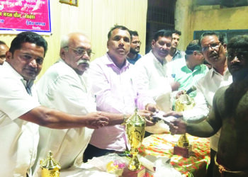 रेवदंडा कुस्ती स्पर्धेत आंदोशी आखाडा प्रथम