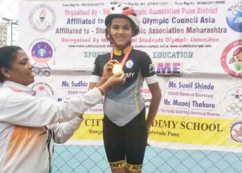 राज्यस्तरीय स्केटिंगमध्ये सईला सुवर्णपदक