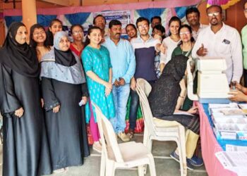 काळण समाजाच्या आरोग्य शिबिरास प्रतिसाद