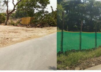 नागोठण्यात बांधकाम खात्याच्या जागेत अतिक्रमण