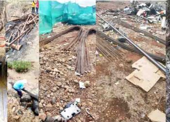 विकासकामांच्या साहित्यांची चोरी