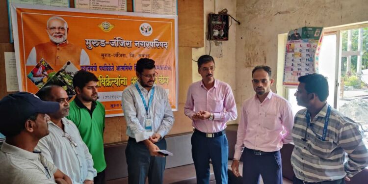 मुरुड जंजिरा नगरपरिषदेतर्फे आत्म निर्भर निधी कॅम्प