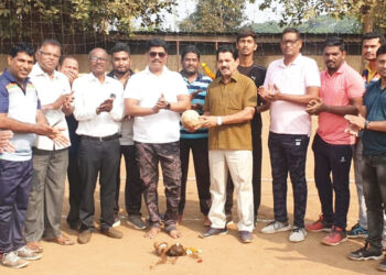 डायरेक्ट व्हॉलीबॉल स्पर्धेसाठी रायगडचा संघ रवाना
