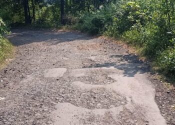 पाच्छापूर फाटा ते दर्यागाव रस्त्याची दयनीय अवस्था