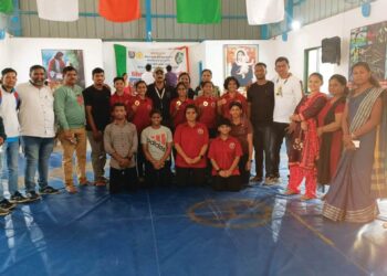 जिल्हास्तरीय कुस्ती स्पर्धा उत्साहात