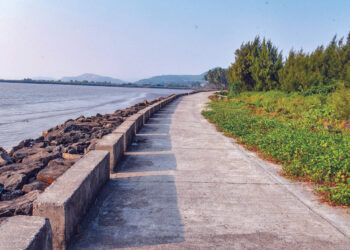 आगरदांडा जेटीचा रस्ता उद्घाटनाच्या प्रतीक्षेत