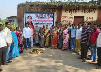 पोयनाड नवेनगर येथे पाणीपुरवठा योजना; चित्रा पाटील यांच्या हस्ते भूमिपूजन