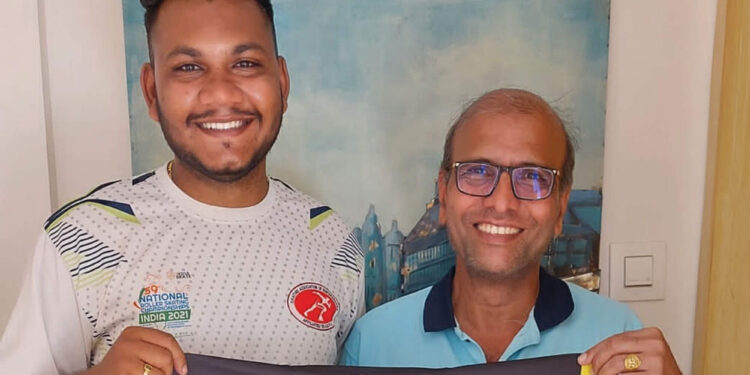 प्रसाद ढवळेची महाराष्ट्र संघात निवड