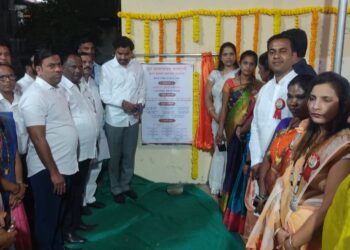 सावरोली ग्रा.पं.इमारतीचे लोकार्पण