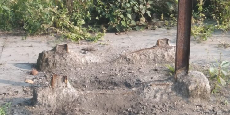 पनवेल तालुक्यातील स्मशानभूमीत चोरी