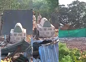 अफझल खानच्या कबरीजवळ आढळलेल्या आणखी तीन कबरी