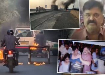 जितेंद्र आव्हाडांविरोधात विनयभंगाचा गुन्हा दाखल! जाळपोळ करुन रास्ता रोको