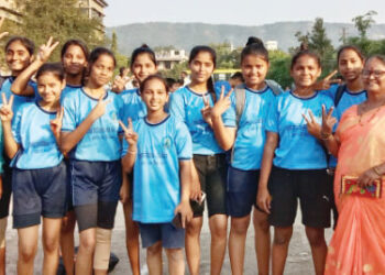 तालुकास्तरीय शालेय कबड्डी स्पर्धेत मुलींची बाजी