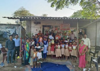 विंधणे वाडीत ग्रामशिक्षा केंद्राचा प्रारंभ