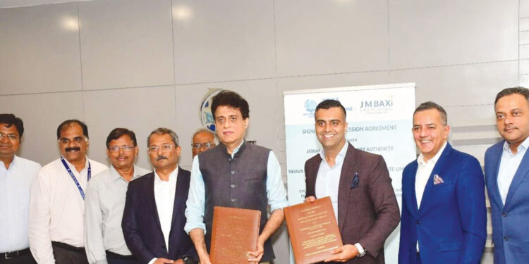 जेएनपीए, जे.एम. बक्षी दरम्यान करार