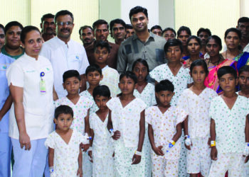 अपोलोने दिले अकरा मुलांना जीवनदान