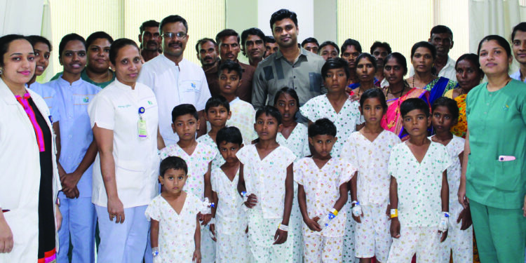 अपोलोने दिले अकरा मुलांना जीवनदान