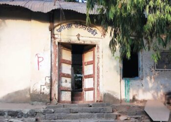 पालीतील भोर संस्थांनच्या वास्तुला अवकळा