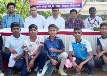 पेण येथे टेनिसबॉल क्रिकेट निवड चाचणी स्पर्धा