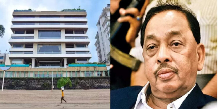 मोठी बातमी! नारायण राणेंच्या अधीश बंगल्यावर हातोडा