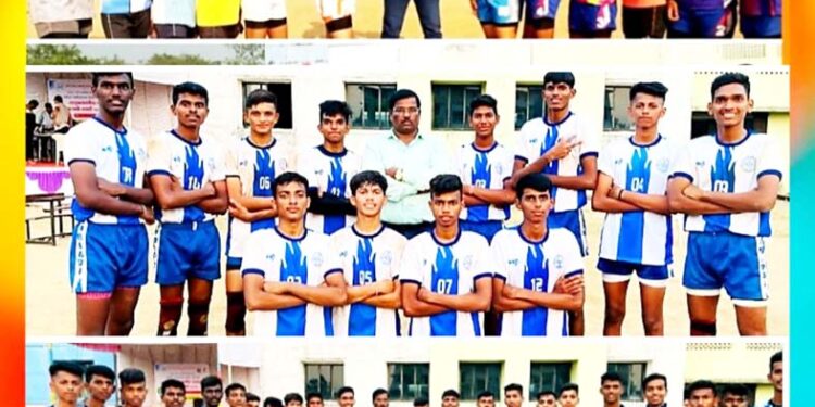 शालेय कबड्डी स्पर्धेत पोयनाड हास्कूलचा विजय