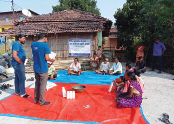 शेतकर्‍यांनी गिरविले बीज प्रक्रियेचे धडे