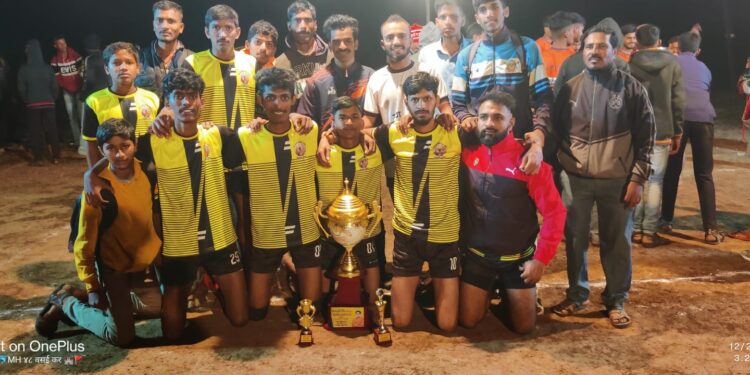 धामनसई कबड्डी स्पर्धेत कालभैरव गोकूळवाडा विजयी