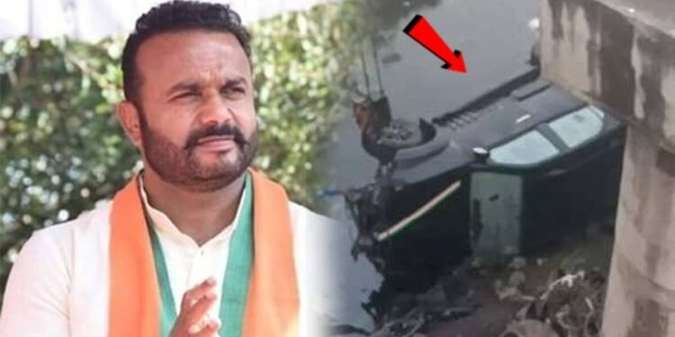 भाजपचे आ. जयकुमार गोरेंच्या गाडीला भीषण अपघात
