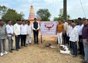 चिंचवलीत विकासकामांचे भूमिपूजन