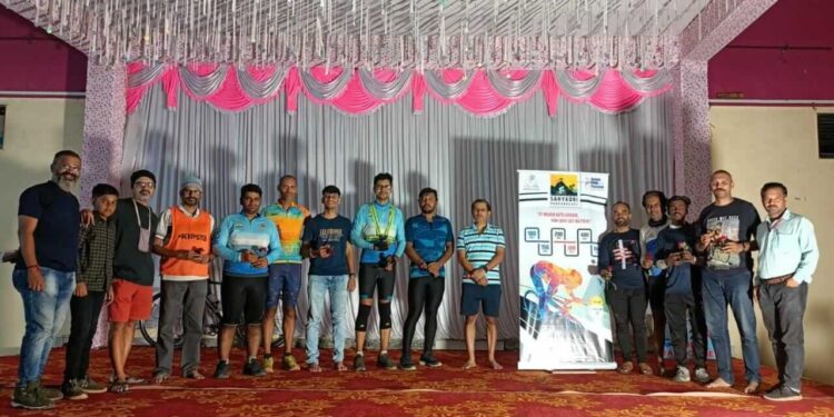 सह्याद्री रॅन्डोनियर सायकल स्पर्धेत चिपळूणचा योगेश ओसवाल विजेता