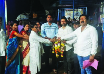 डोलवी गावात कविश पाटील यांची प्रचारात मुसंडी