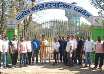 पनवेलमध्ये एकाच उद्यानाचे तीनवेळा उदघाटन