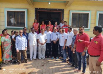 आक्षीमध्ये शेकाप, काँग्रेस आघाडीच्या प्रचाराचा नारळ फुटला