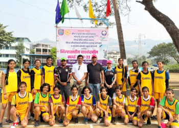 जिल्हास्तरीय बास्केटबॉल स्पर्धेत कारमेल स्कूल अव्वल