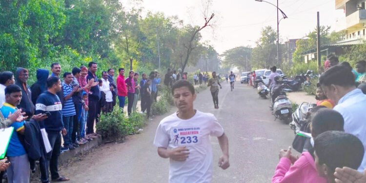 एमएमए स्पोर्ट्सची मॅरेथॉन उत्साहात