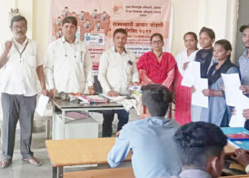 म्हसळ्यात नवमतदार नोंदणी